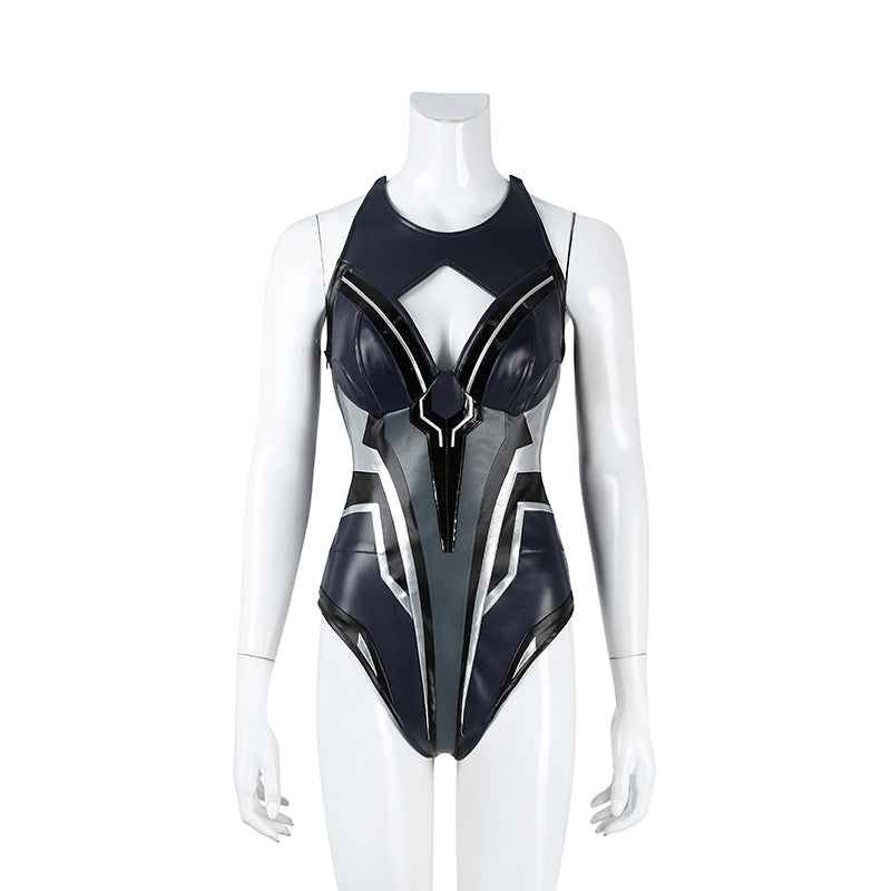 Deluxe Marvel Rival Storm Cosplay Costume Black Halloween Outfit - Image 15