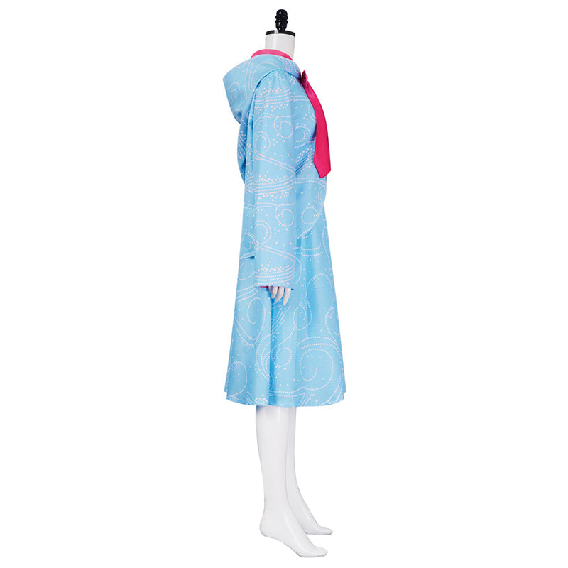 Fairy Godmother Cosplay Costume Sleeveless Shirt Dress with Cape Halloween Suit - Image 3