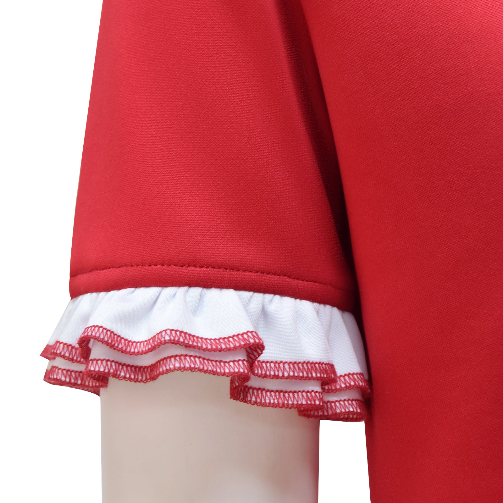 Sally o'malley Cosplay Costume Red Halloween Outfit - Image 8