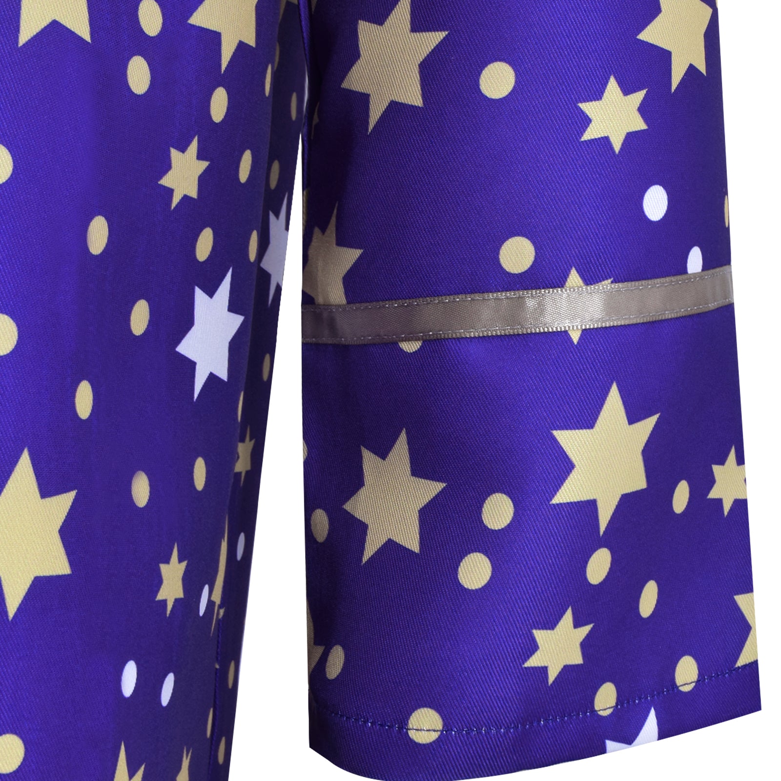 Unisex Adults Wizard Cloak with Stars Cape And Hat Witch Cloak - Image 8