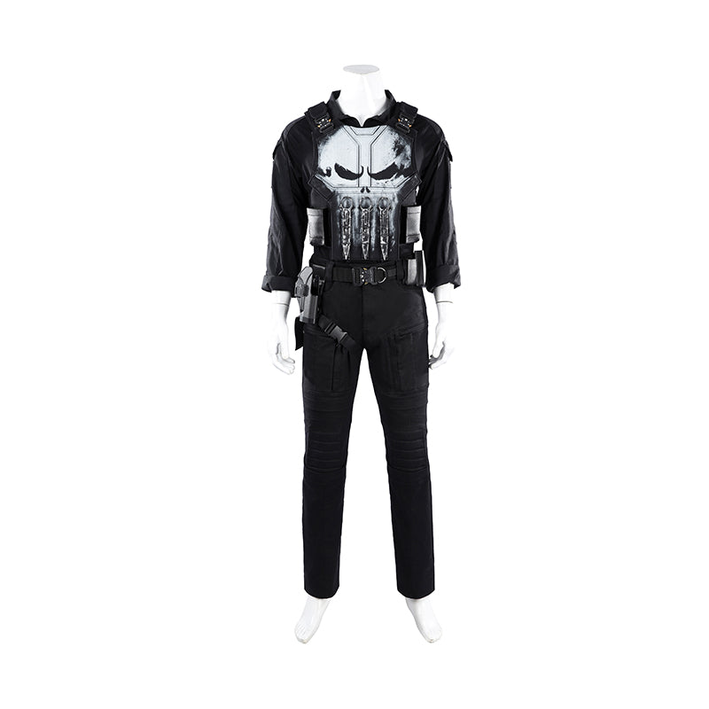 The Punisher Cosplay Costume Spiderman Brand New Day Halloween Outfit - Image 8