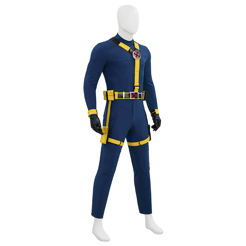 Avengers Doomsday Cyclops Scott Summers Cosplay Costume Halloween Suit - Image 7