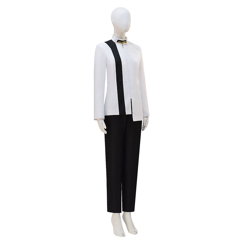 Discovery Season 4 Cosplay Costume White Uniform Halloween Outfit For Female Male - Image 5