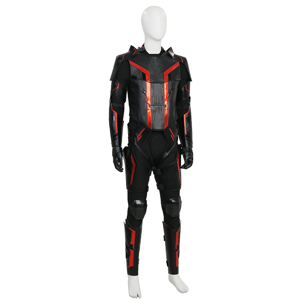 Tron Ares Cosplay Costume Men's Jumpsuit Jared Leto Cosplay Leather Suit - Image 8