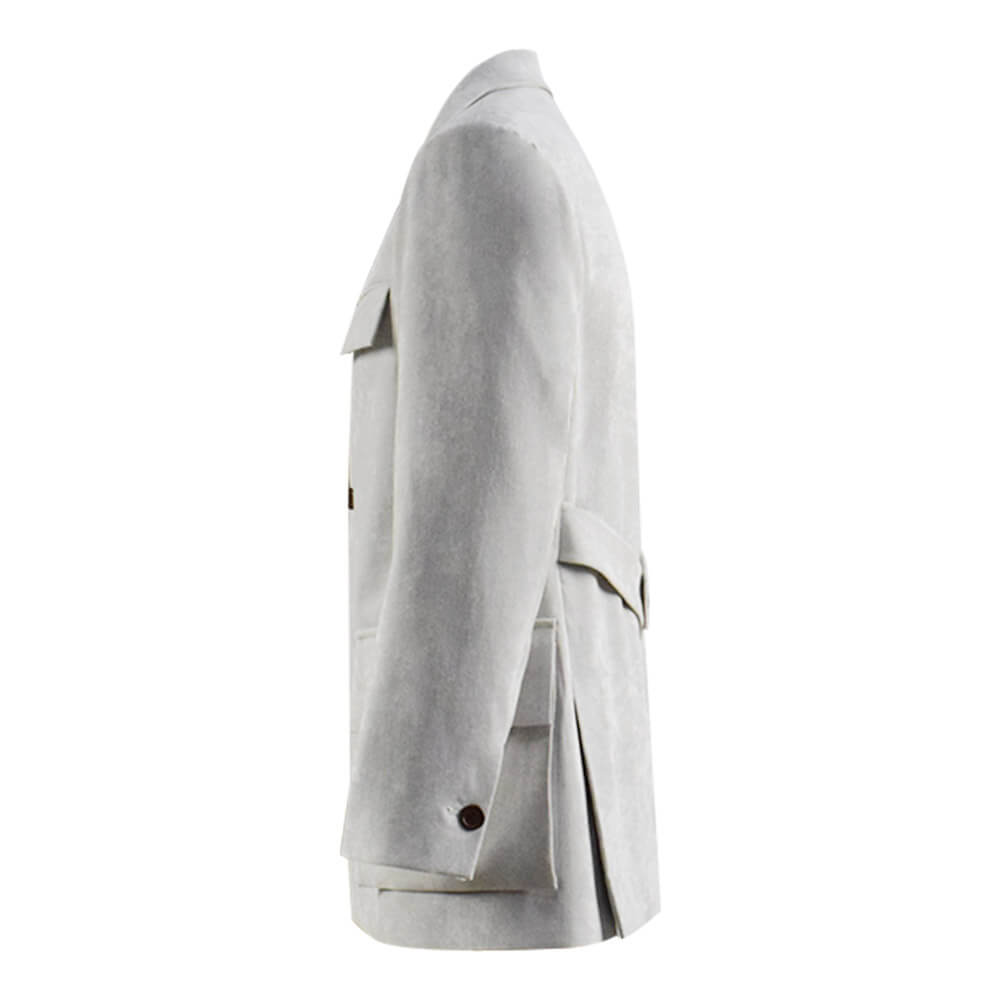 Doctor Who Dr 7th Seventh Doctor Coat Jacket Outfits Cosplay Costume - Image 3