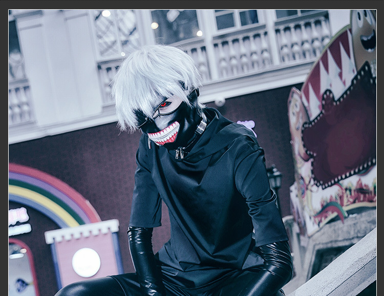 Tokyo Ghoul Ken Kaneki Cosplay Costume - Image 9