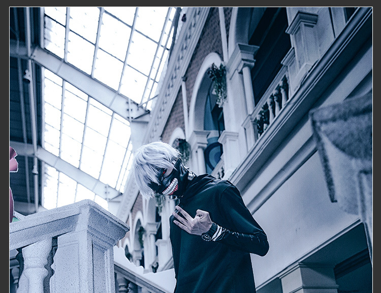 Tokyo Ghoul Ken Kaneki Cosplay Costume - Image 7