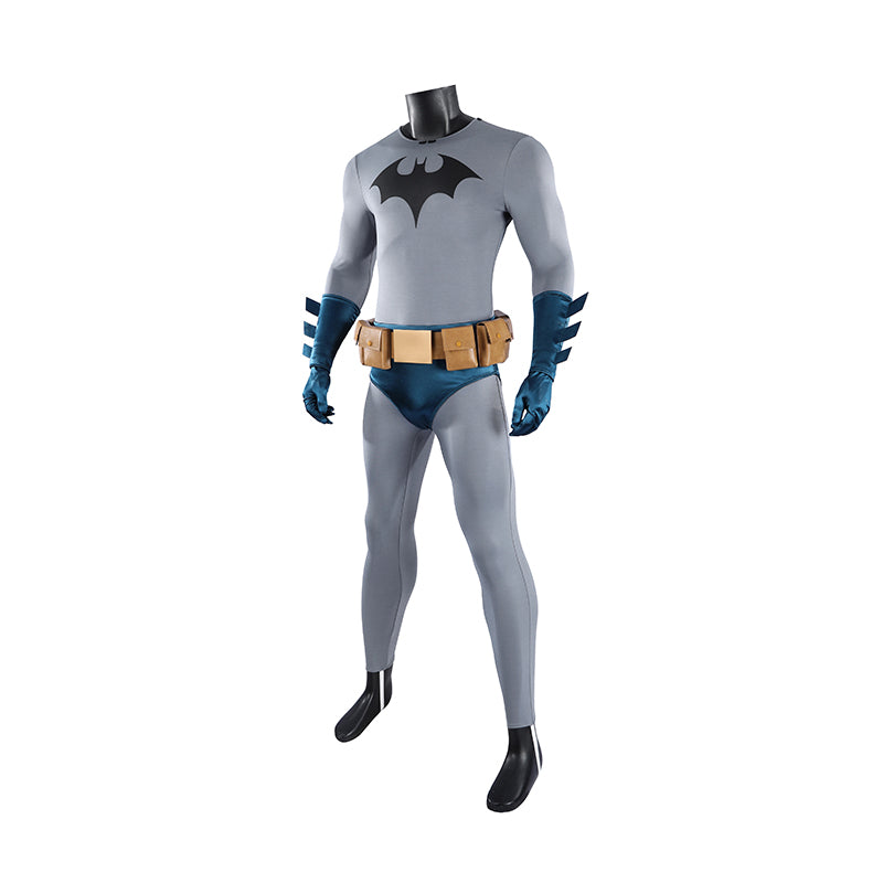 Batman: Hush Cosplay Costume Jumpsuit Halloween Outfit With Cape - Image 8