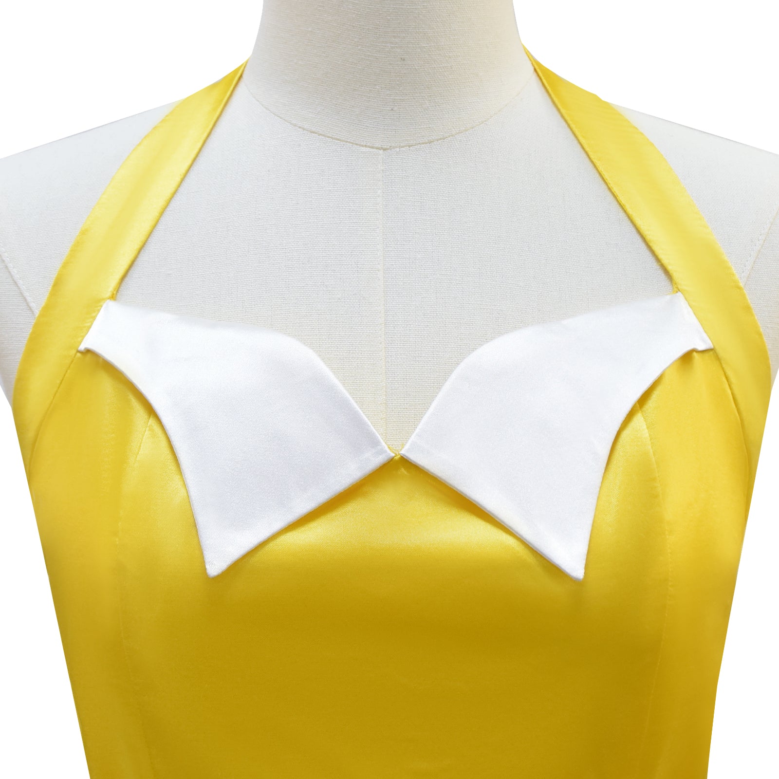 Belinda Chandra Cosplay Costume Doctor Who Yellow Dress Halloween - Image 6