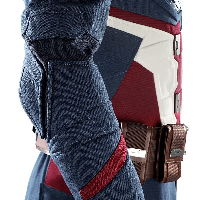 Captain America Cosplay Costume Avengers Endgame Halloween Outfit - Image 54