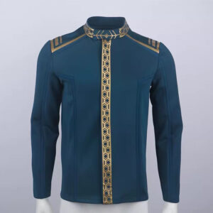 Star Trek: Strange New Worlds Season 3 Spock Cosplay Costume Blue Uniform Halloween Suit
