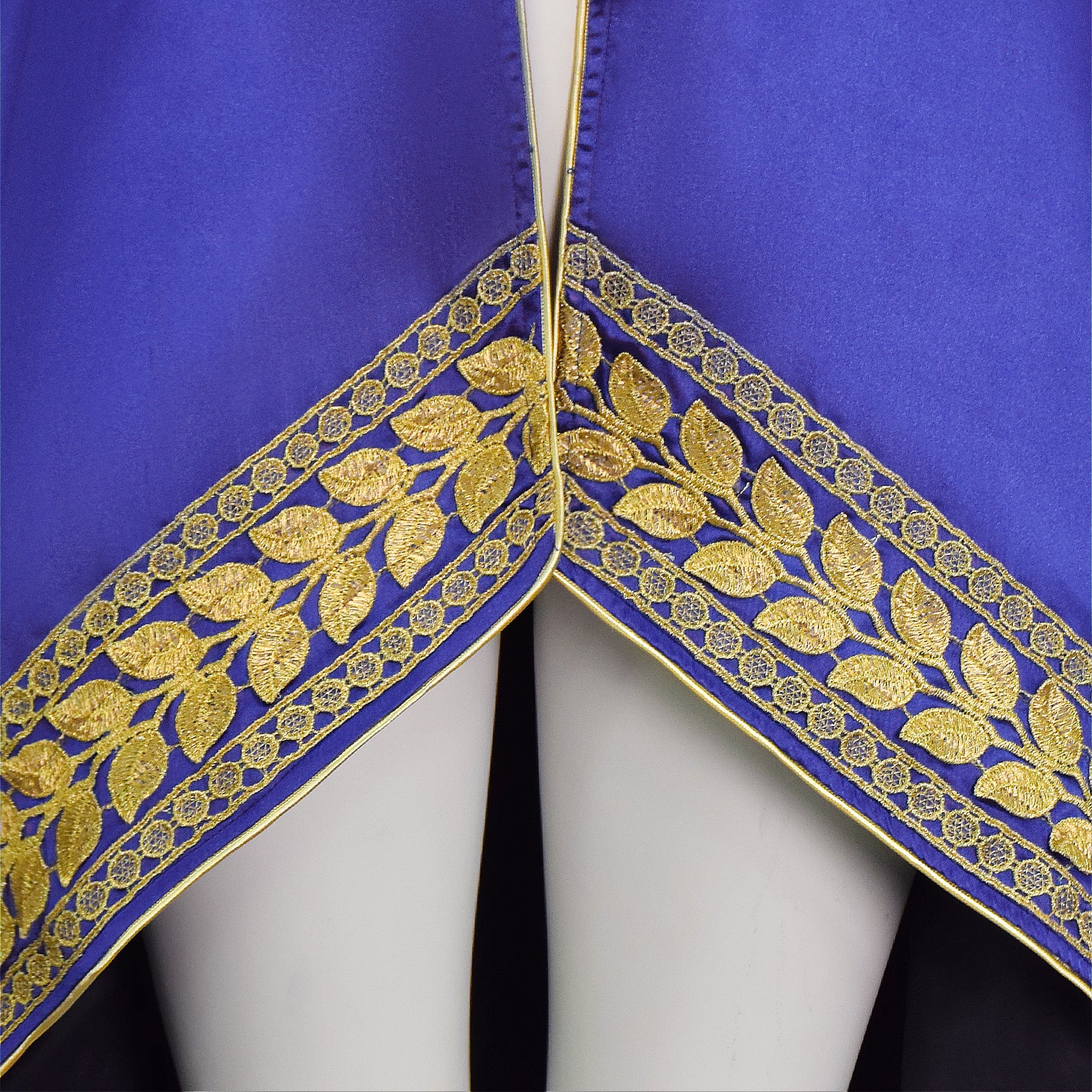 Baroque Cosplay Costume Royal Purple Military Tailcoat Performance Dress Lady Halloween Suit - Image 9