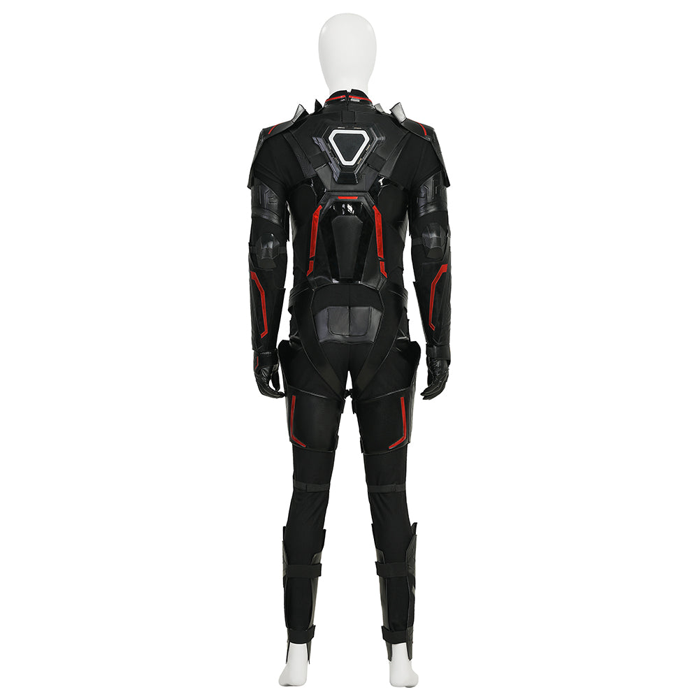 Tron Ares Cosplay Costume Men's Jumpsuit Jared Leto Cosplay Leather Suit - Image 9