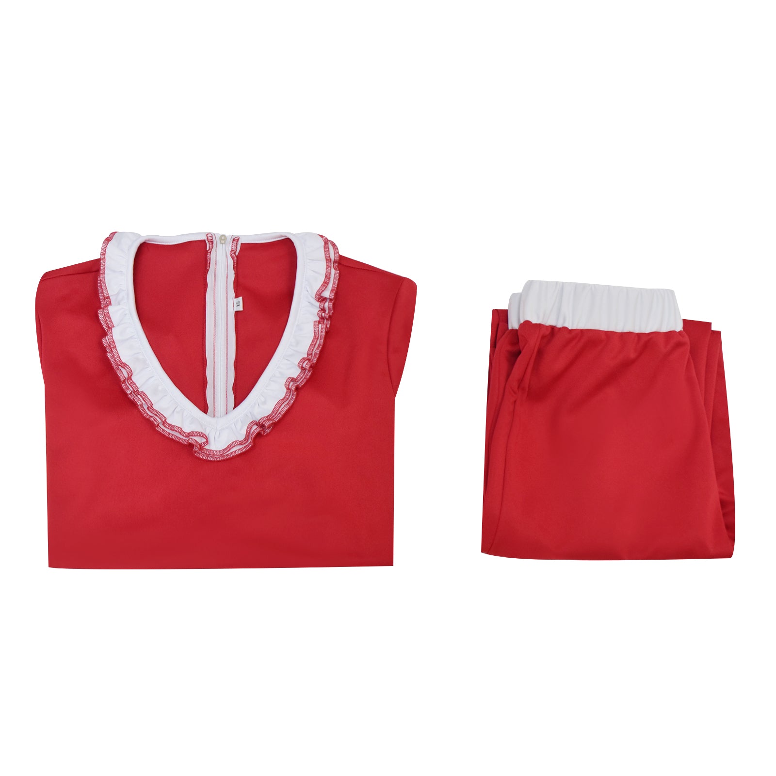 Sally o'malley Cosplay Costume Red Halloween Outfit - Image 6