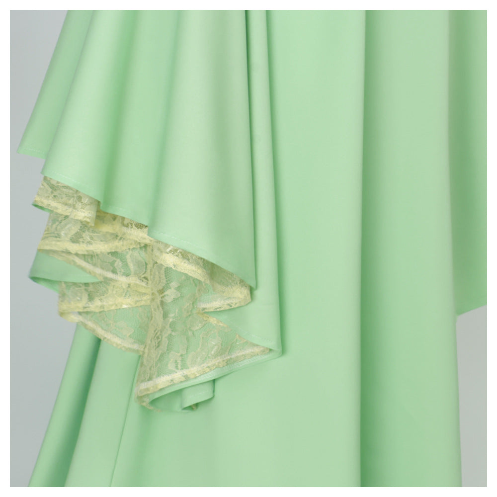 The Lord Of Rings Arwen Cosplay Costume Female Green Halloween Suit - Image 7