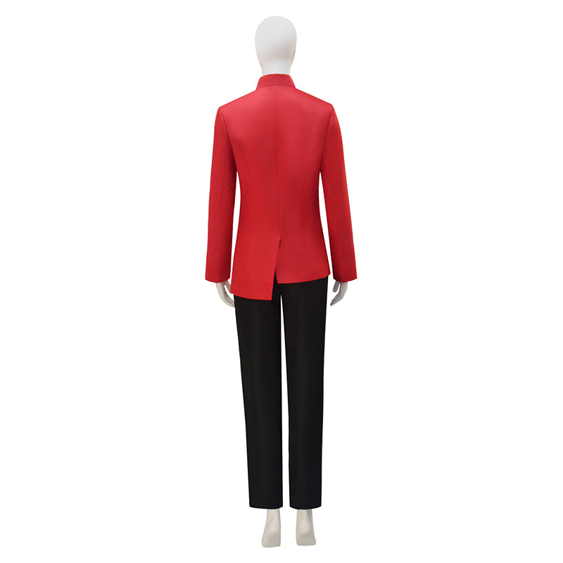 Discovery Season 4 Cosplay Costume Red Uniform Halloween Outfit For Female Male - Image 7