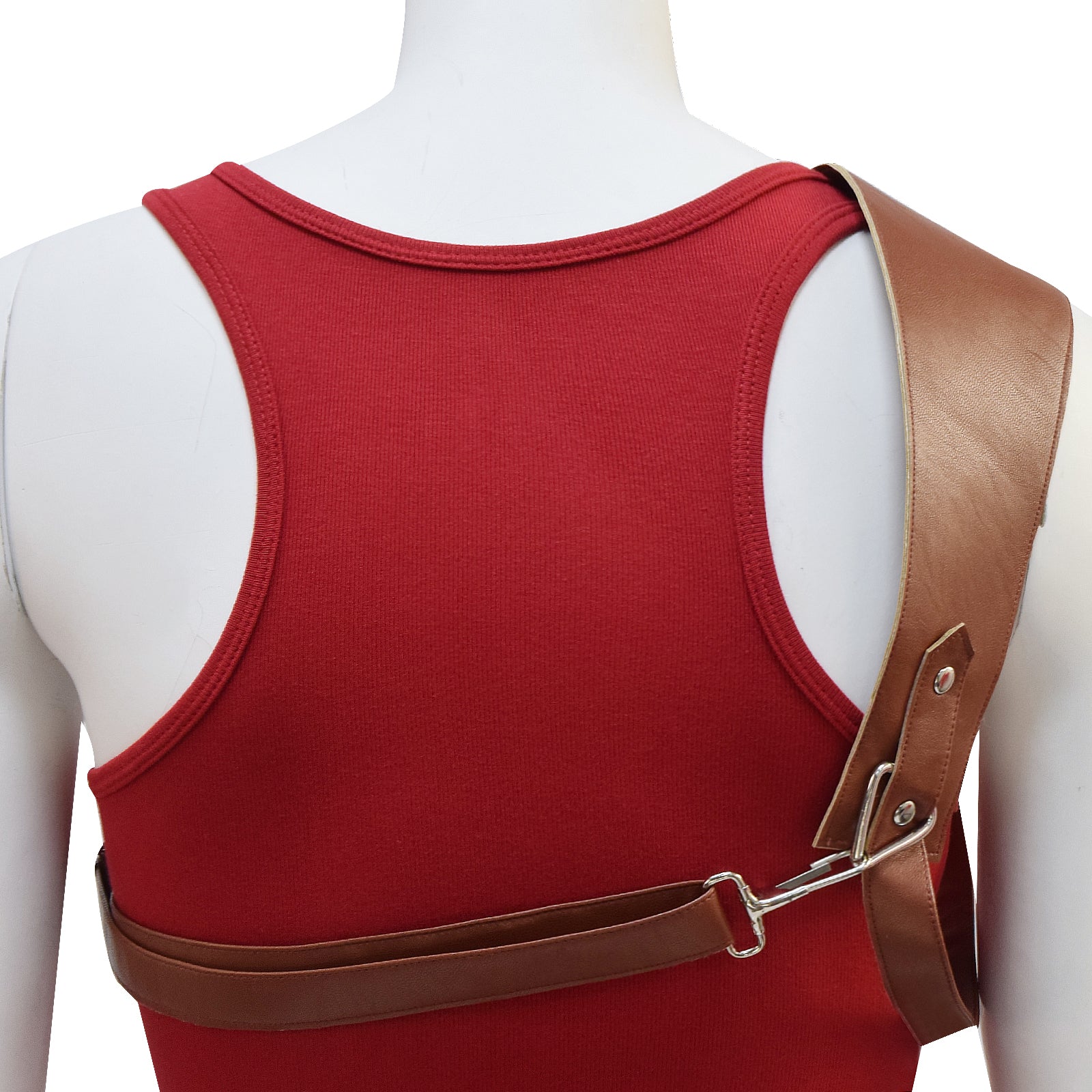 Movie Twisters 2024 Kate Women Red Brown Outfit Cosplay Costume Outfits Halloween - Image 7