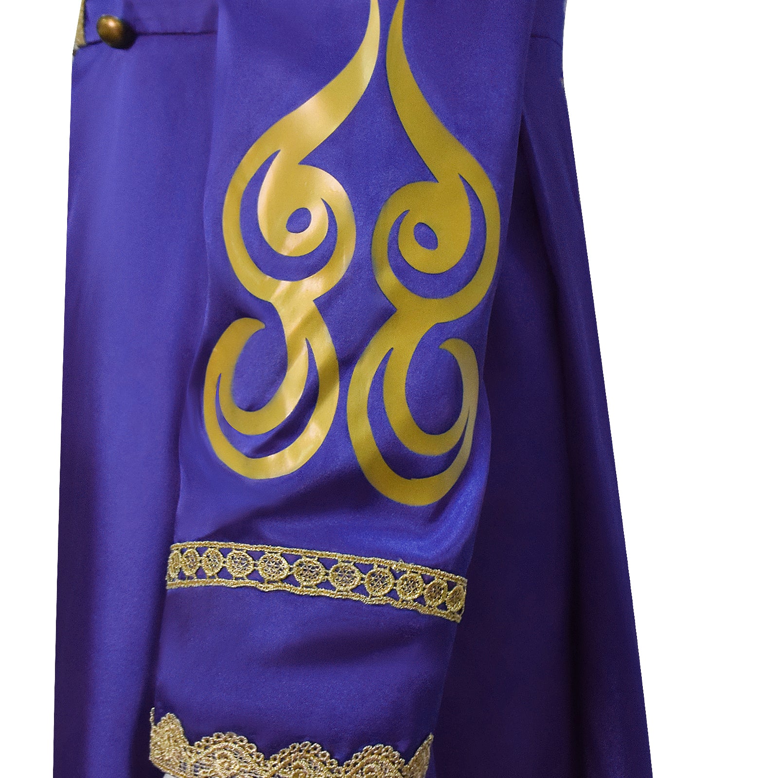 Baroque Cosplay Costume Royal Purple Military Tailcoat Performance Dress Lady Halloween Suit - Image 10
