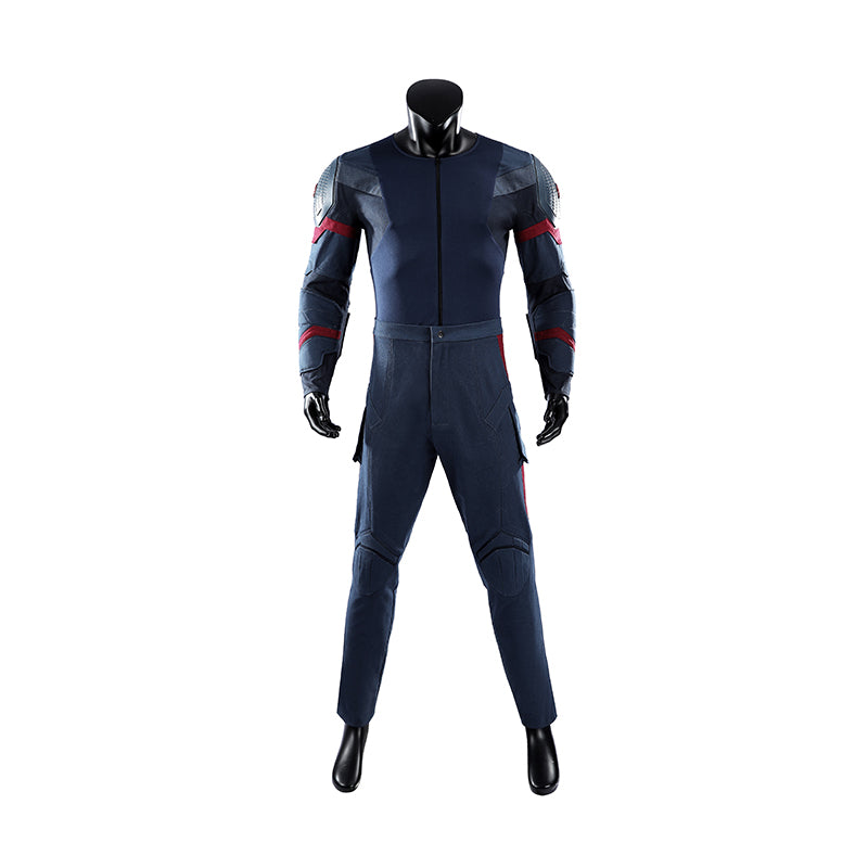 Captain America Cosplay Costume Avengers Endgame Halloween Outfit - Image 10