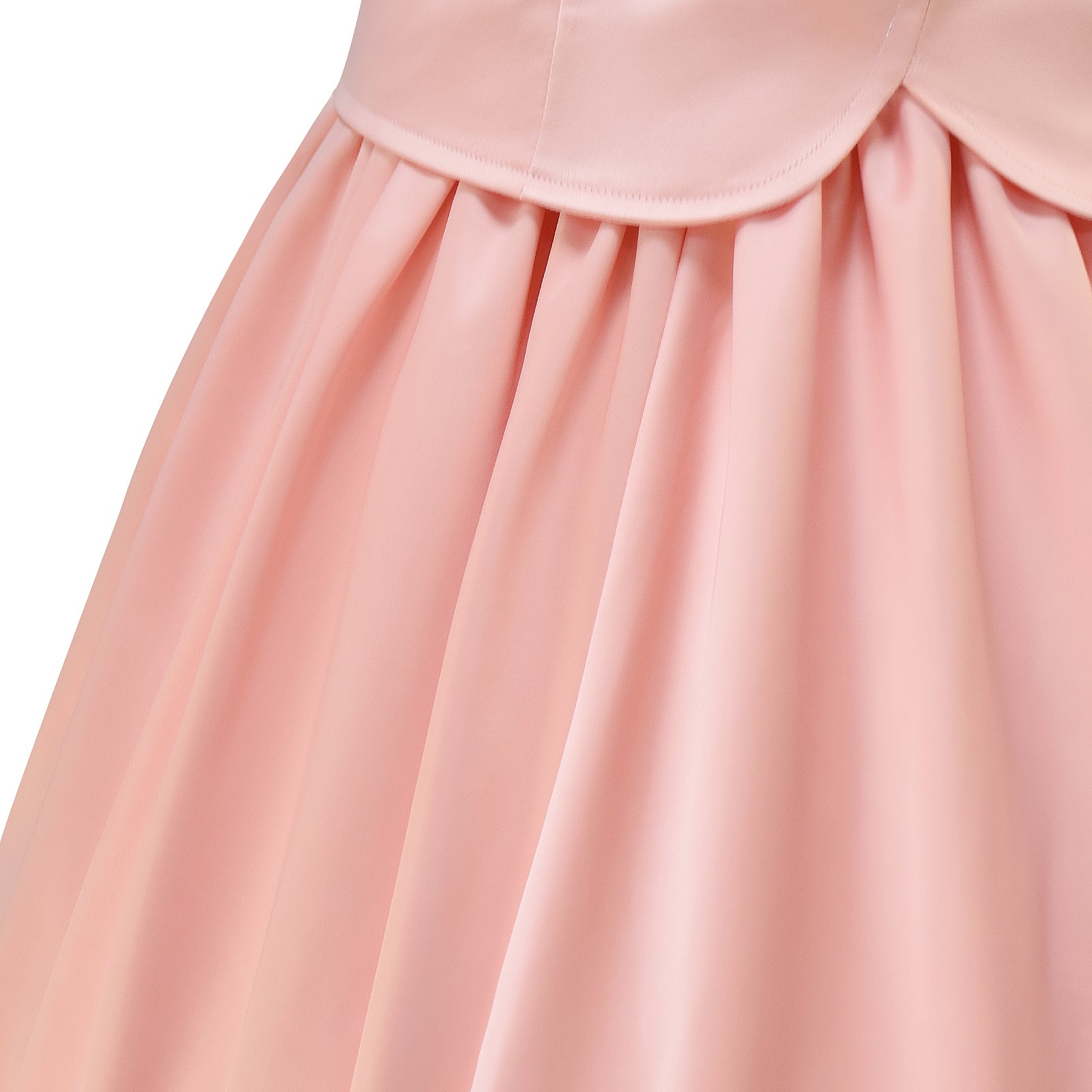 Wicked Witch Glinda Cosplay Costume Pink Dress Halloween Costume Outfit - Image 7