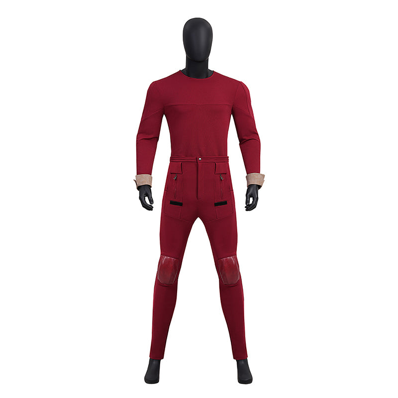 Thunderbolts Red Guardian Cosplay Costume Halloween Outfit Version 2 - Image 11