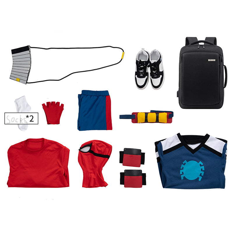 2024 Spider-Man: Freshman Year Cosplay Costume Spiderman Peter Parker Unifrom Halloween Suit - Image 24