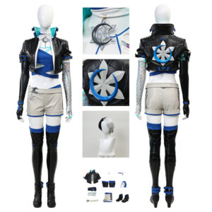 Marvel Rivals Luna Snow Cosplay Costume Halloween Outfit