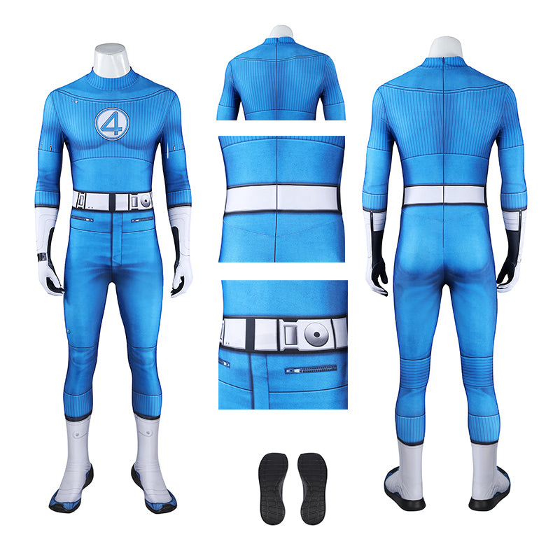 The Fantastic 4 Mister Fantastic Reed Richards Jumpsuit Costume