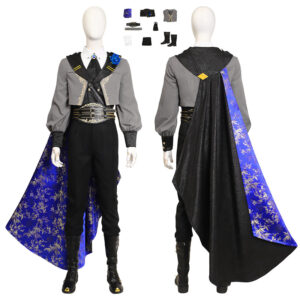 Final Fantasy Blue Rose Night of Thorns Sephiroth Costume Who Cosplay Suit Tennant Outfit