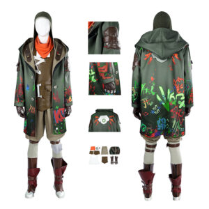 Arcane Season 2 League of Legends LOL Ekko Cosplay Costume Halloween Outfit