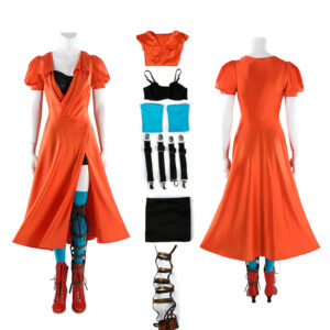 The Bride 2026 Movie Ada Cosplay Costume Orange Halloween Outfit