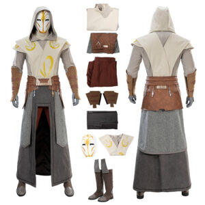 Star Wars Galaxy of Heroes Jedi Temple Guard Cosplay Costume Halloween Outfit