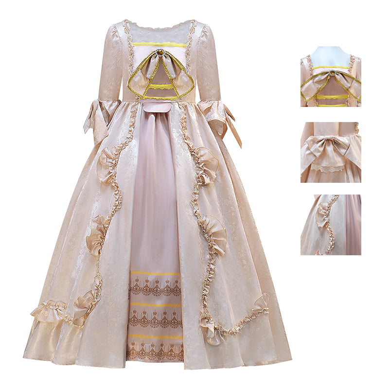 18th Century Marie Antoinette Ball Dresses Victorian Dress Halloween Outfit - Image 9
