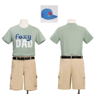 Zoo 2 Movie Fox Nick Wilde Foxy Day Cosplay Costume Adult Outfit With Hat