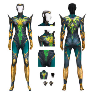 Marvel Rivals Phoenix Jean Grey Cosplay Costume Halloween Jumpsuit