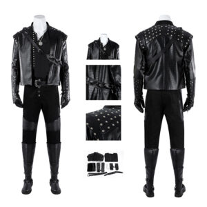 The Witcher Season 5 Geralt of Rivia Cosplay Costume Version 2