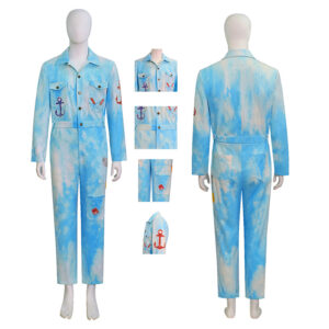 Descendants: The Rise of Red Teen Hook Cosplay Costume Blue Outfit