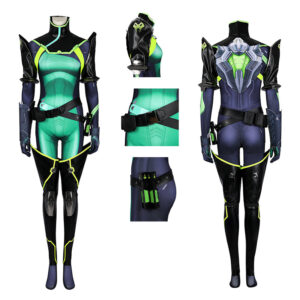 Valorant Viper Cosplay Costume For Halloween Women Game Cosplay