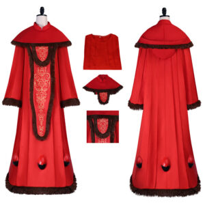 Star Wars Padme Amidala Dress Padme Amidala Cosplay Costume Red Queen Suit