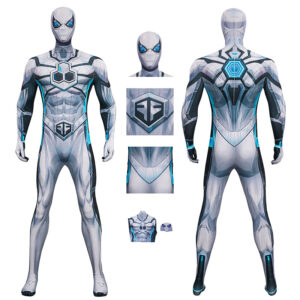 Marvel Rivals Spiderman Future Foundation Cosplay Costume Jumpsuit Halloween Outfit