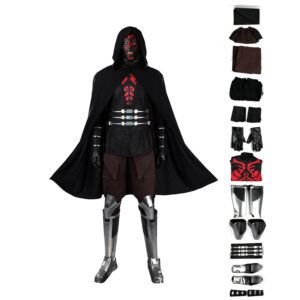 Star Wars Maul Shadow Lord Maul Cosplay Costume Halloween Suit