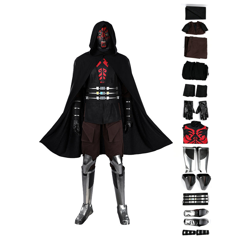 Star Wars Maul Shadow Lord Maul Cosplay Costume Halloween Suit