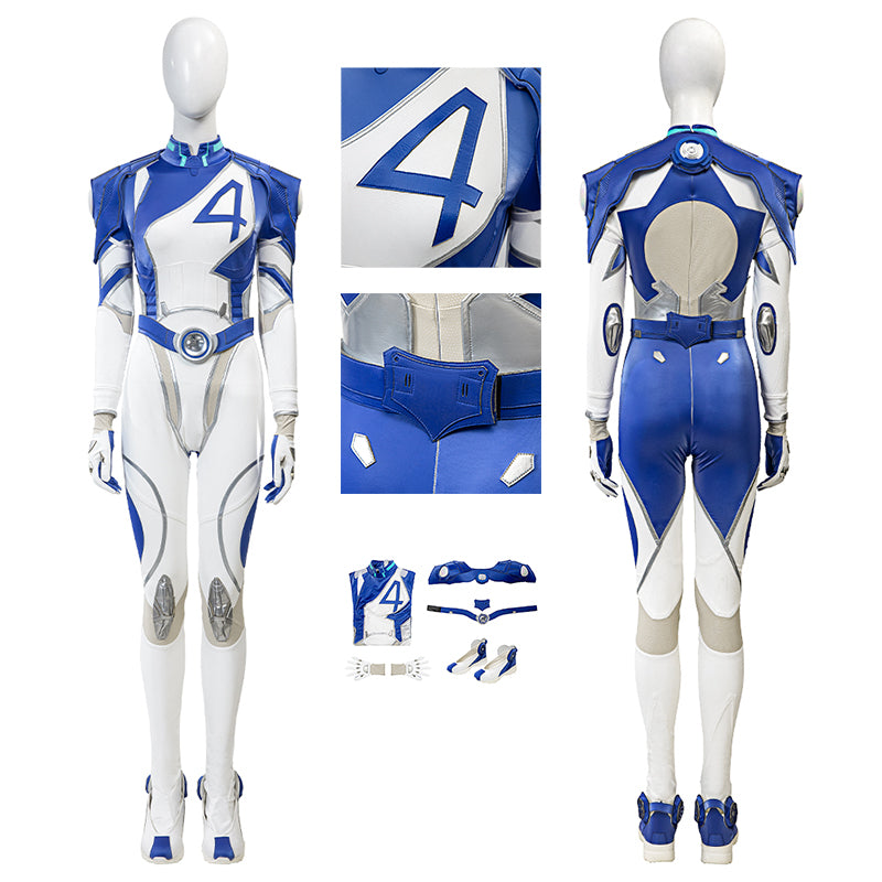 The Fantastic 4 Marvel Rivals Sue Storm Cosplay Costume Invisible Woman