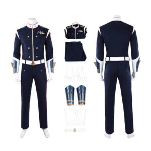 Vought Rsising Torpedo Cosplay Costume Blue Halloween Uniform
