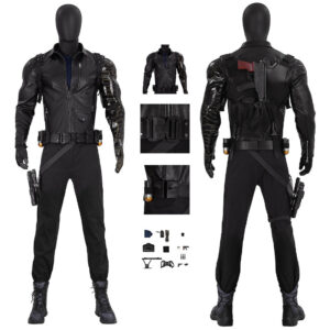 2025 Movie Thunderbolts Winter Soldier Cosplay Costume Halloween Outfit