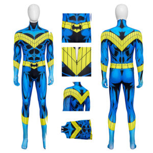 New Titans Comics Nightwing Jumpsuit Cosplay Costume Halloween Suit