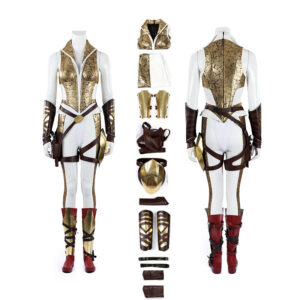 Masters of the Universe Teela Cosplay Costume Battle Armor Suit Halloween Outfit