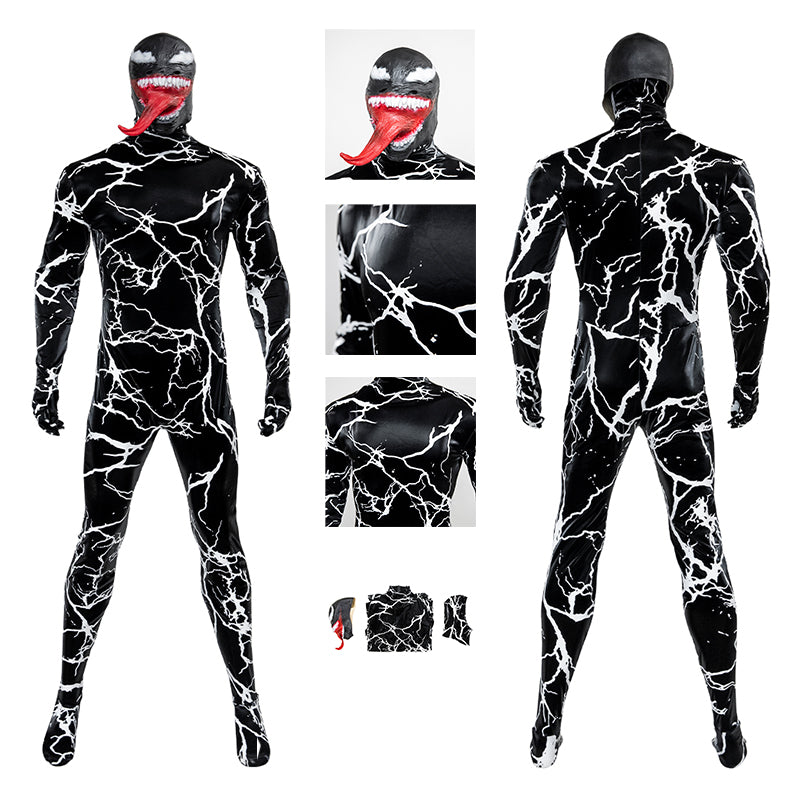 Venom: The Last Dance Venom 3 Cosplay Costume Black Suit Spiderman