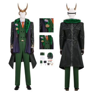 Marvel Rivals Loki Presidential Attire Cosplay Costume Halloween Outfits