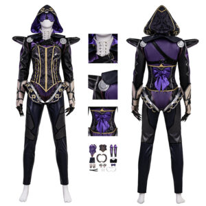 Apex Legends Ash Laced Lethality Skin Cosplay Costume Apex Halloween Outfit